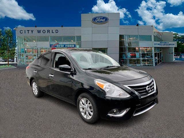 nissan versa 2019 black