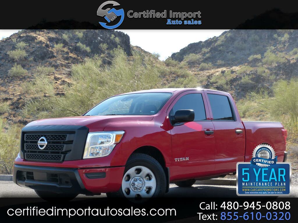 used 2021 nissan titan