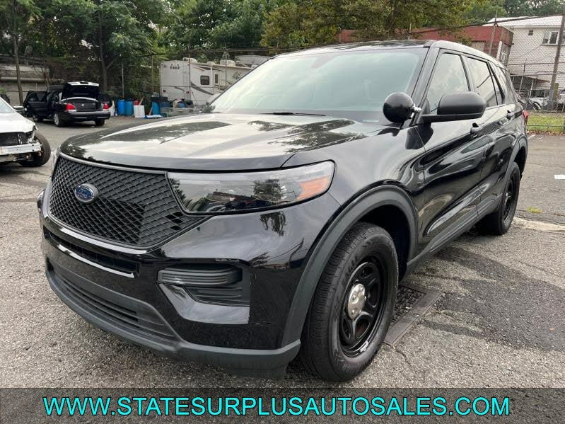 ford explorer 2022 black police