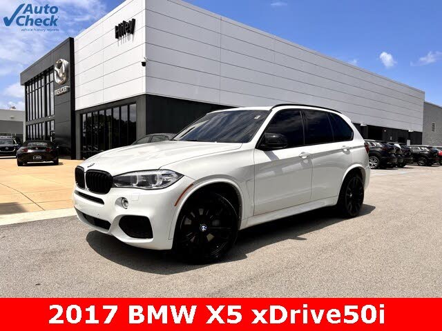 2017 BMW X5 xDrive50i AWD