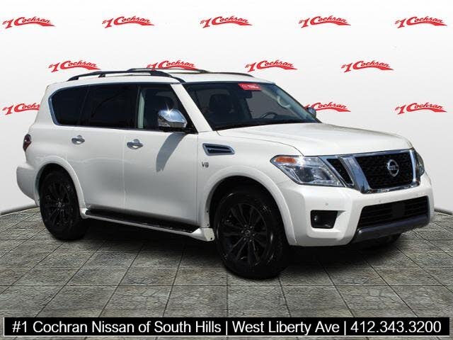 used nissan armada platinum