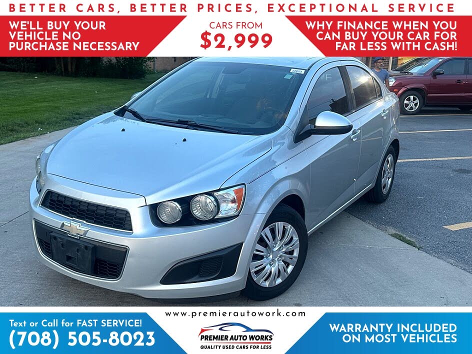 Used Chevrolet Sonic 2LS Hatchback FWD for Sale (with Photos) - CarGurus