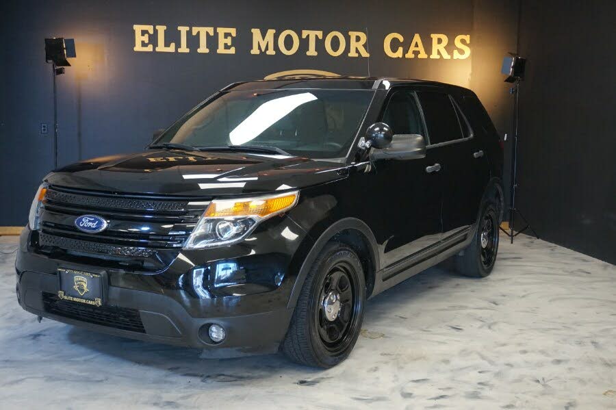 ford explorer 2022 black police