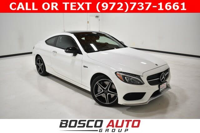 Used Mercedes-Benz C220d AMG Line Premium Coupe Polar White +