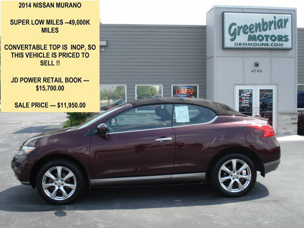 nissan murano convertible used for sale