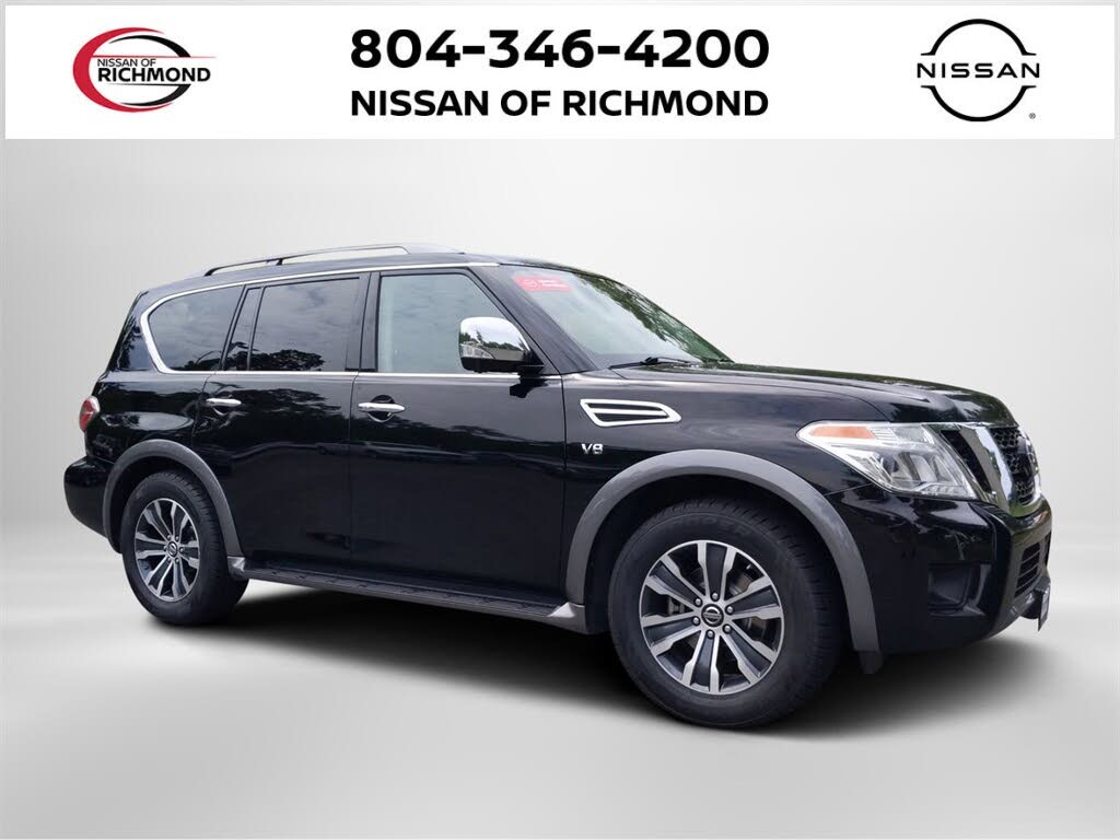 black nissan armada for sale