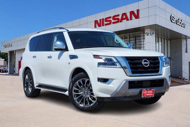 white nissan armada for sale