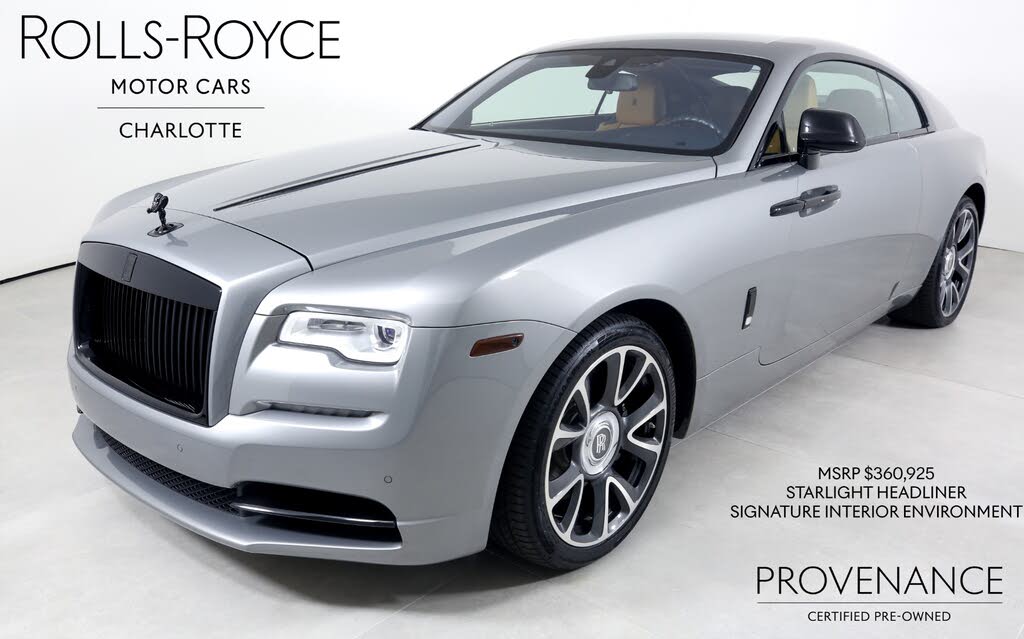 PreOwned 2017 RollsRoyce Wraith For Sale Special Pricing  Aston Martin  of Greenwich Stock 8350