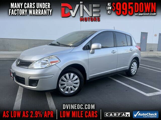 used nissan versa under 5000