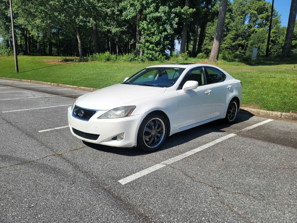 Lexus Is 250 White Black Rims