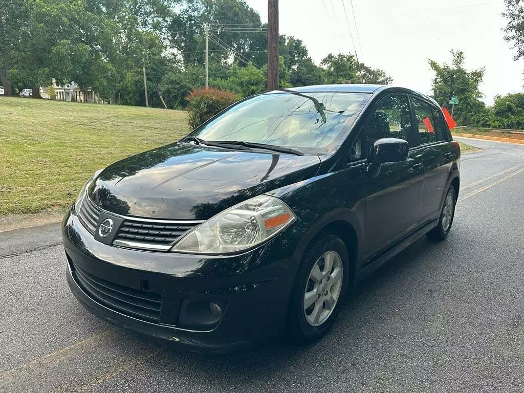 nissan versa 2009 black