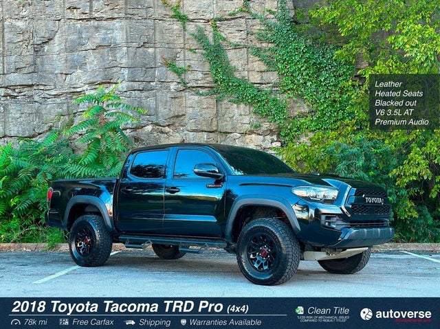 2018 Toyota Tacoma TRD Pro Double Cab 4WD