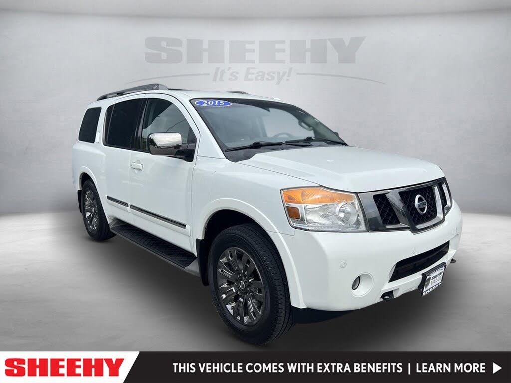 2015 nissan armada white