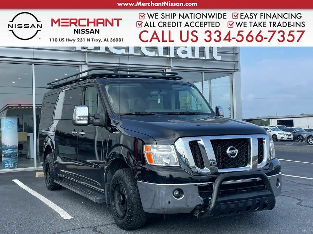 used nissan nv passenger 4x4 for sale