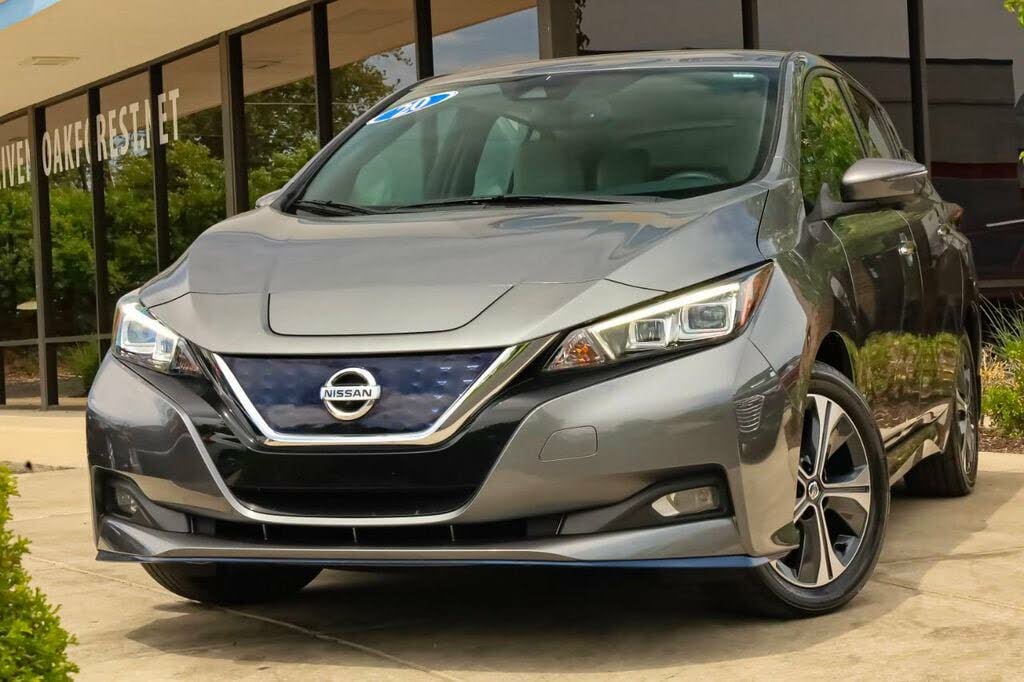 used 2020 nissan leaf sl plus