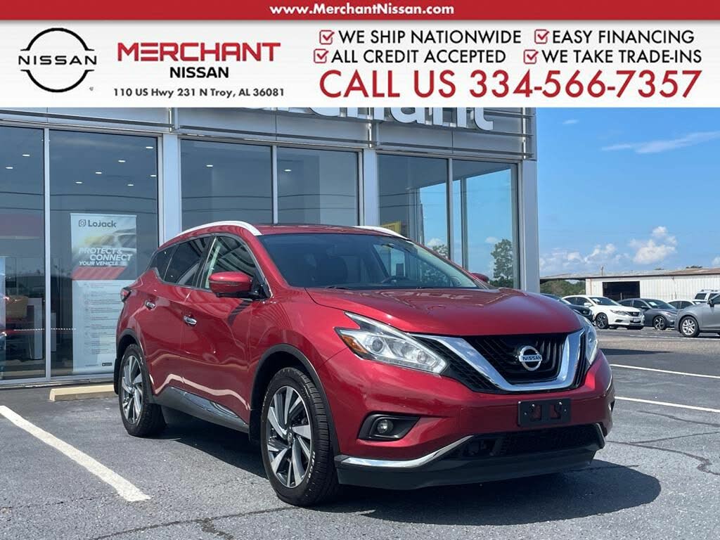 2017 nissan murano platinum for sale