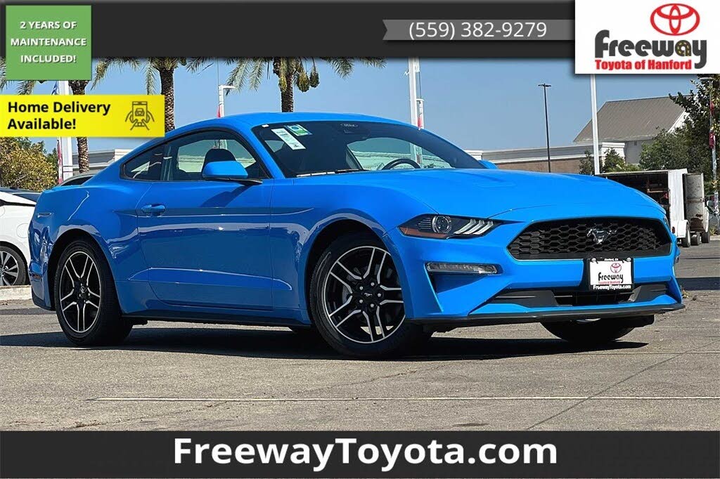 2022 blue mustang v6