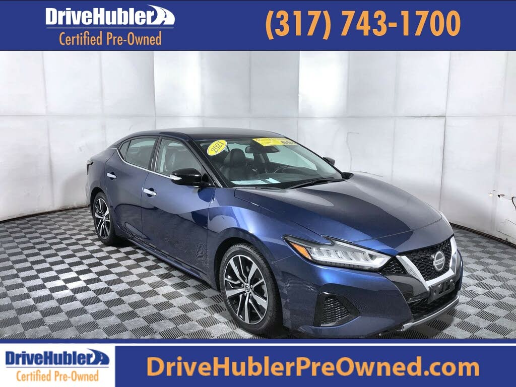 2021 nissan maxima blue