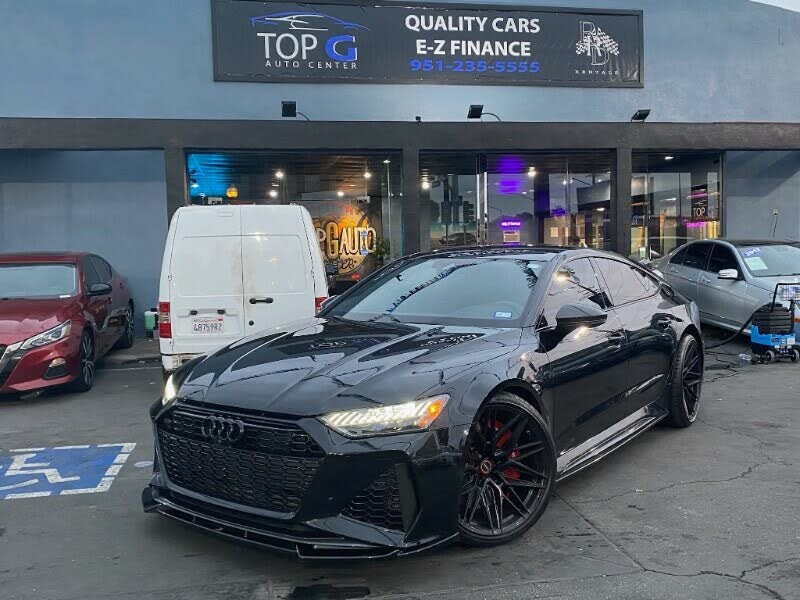 audi rs7 blacked out