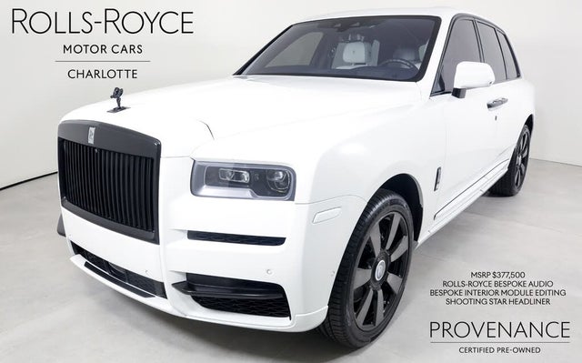 2020 Rolls-Royce Cullinan Sport Utility RWD