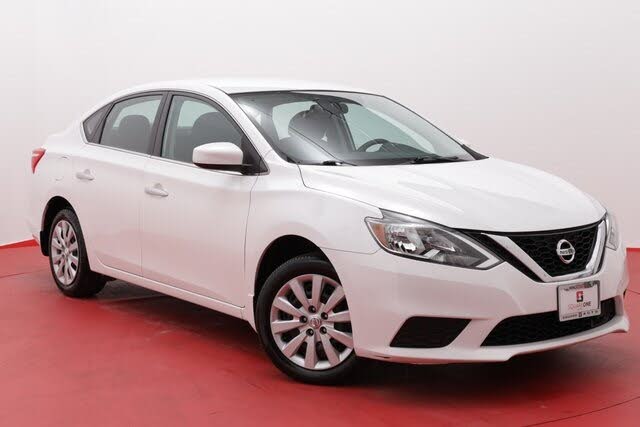 2019 nissan sentra s white