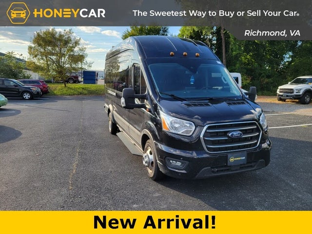 2020 Ford Transit Passenger 350 HD XLT Extended High Roof LWB DRW RWD with Sliding Passenger-Side Door