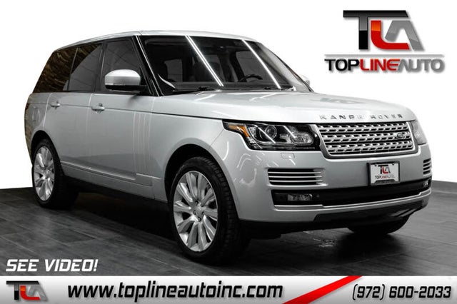 2014 Land Rover Range Rover Supercharged Ebony Edition 4WD
