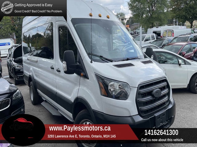 Ford Transit Passenger 350 HD XL Extended High Roof LWB DRW RWD with Sliding Passenger-Side Door 2020