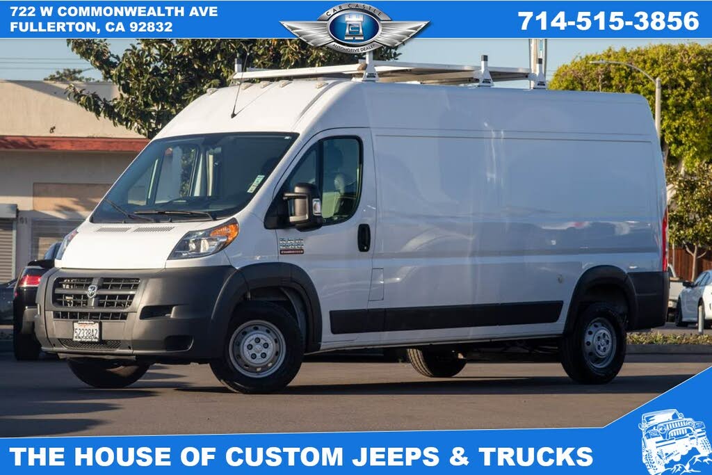 Used RAM ProMaster 2500 159 High Roof Cargo Van With Window For Sale ...