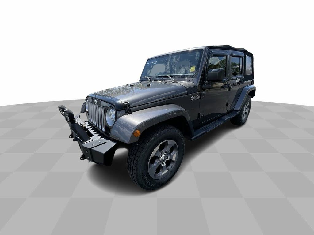 2018 Granite Crystal Metallic Clearcoat Jeep Wrangler JK Unlimited