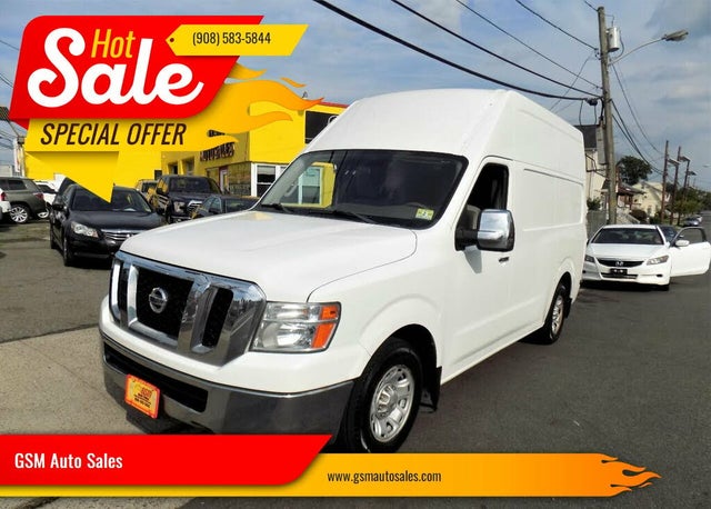 2012 Nissan NV Cargo 2500 HD SV with High Roof and Sliding Door V8