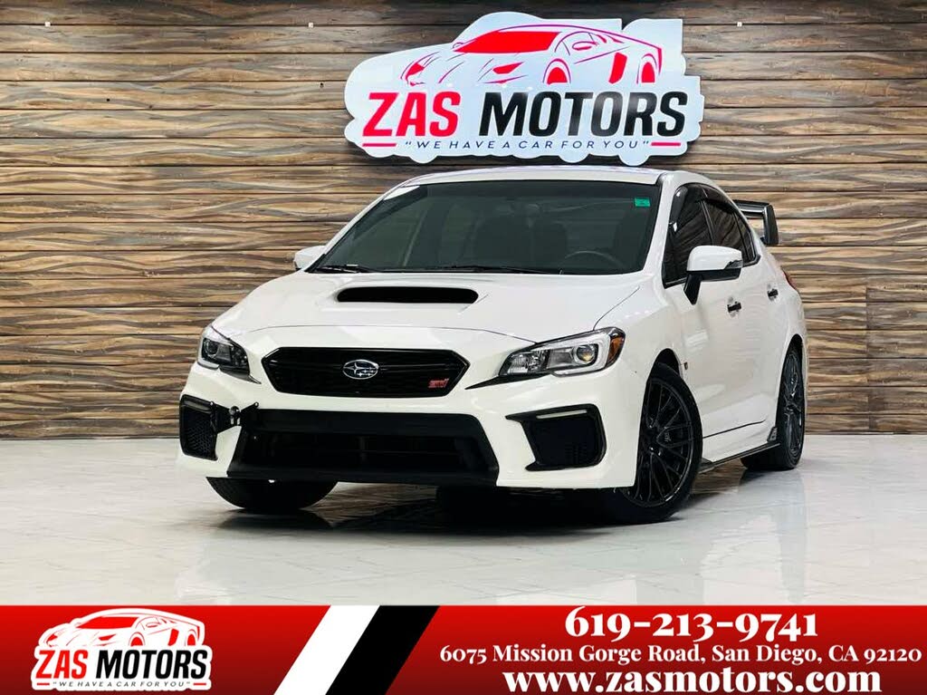 Used 2021 Subaru WRX STI Limited AWD with Wing Spoiler for Sale in