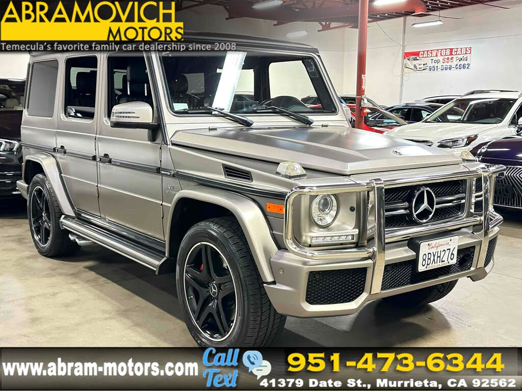 Used 2018 Mercedes-Benz G63 AMG 4x4 For Sale (Sold)