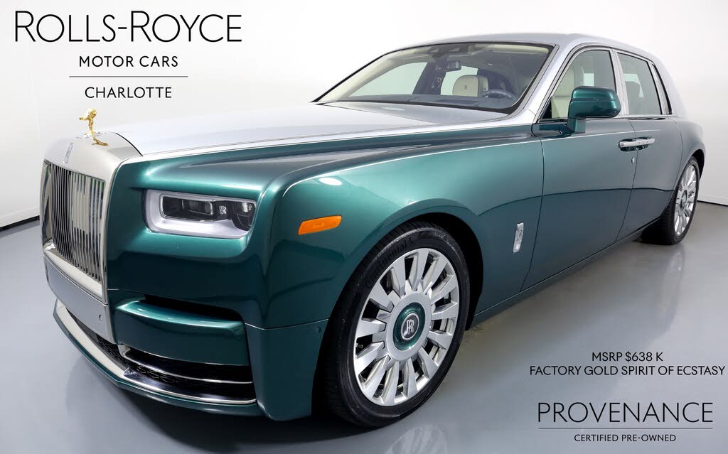 Used 2021 Rolls-Royce Phantom Mandarine Interior! Forgiato Wheels