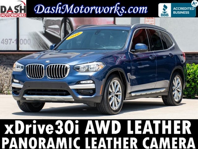 2018 BMW X3 xDrive30i AWD