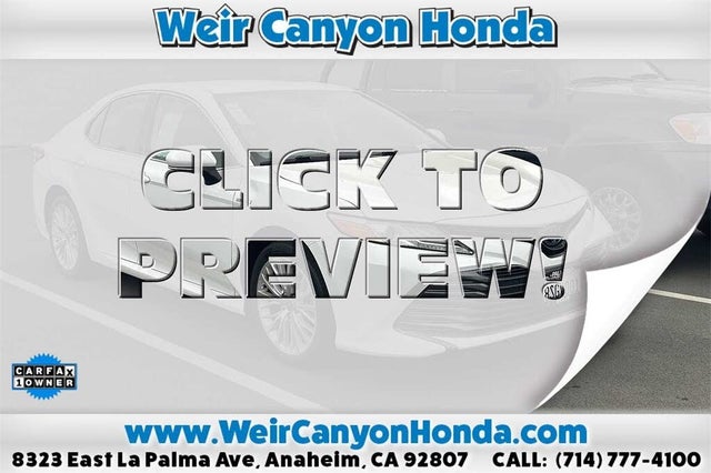 2020 Toyota Camry Hybrid XLE FWD