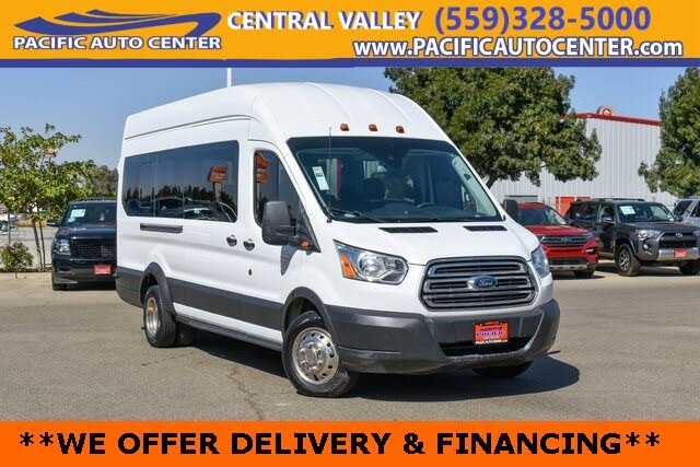2016 Ford Transit Passenger 350 HD XLT Extended High Roof LWB DRW RWD with Sliding Passenger-Side Door
