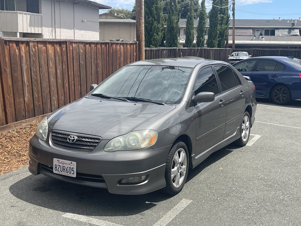 2005 toyota top corolla type s