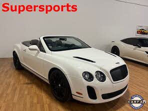 Bentley Continental Supersports Convertible AWD
