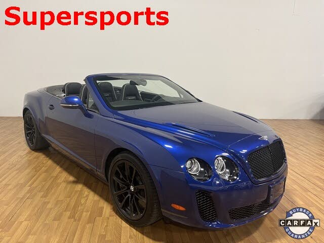 2011 Bentley Continental Supersports Convertible AWD