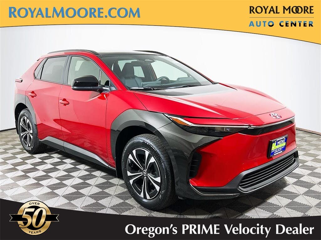 New 2023 Toyota bZ4X XLE SUV Supersonic Red For Sale in Klamath