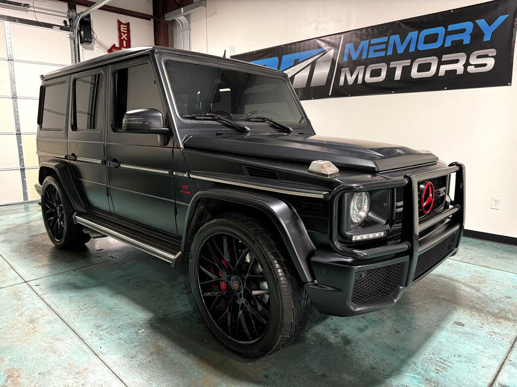 Used 2015 Mercedes-Benz G-Class G 63 AMG w/ HRE Forged Wheels + Designo  Exclusive Leather Pack For Sale (Sold)