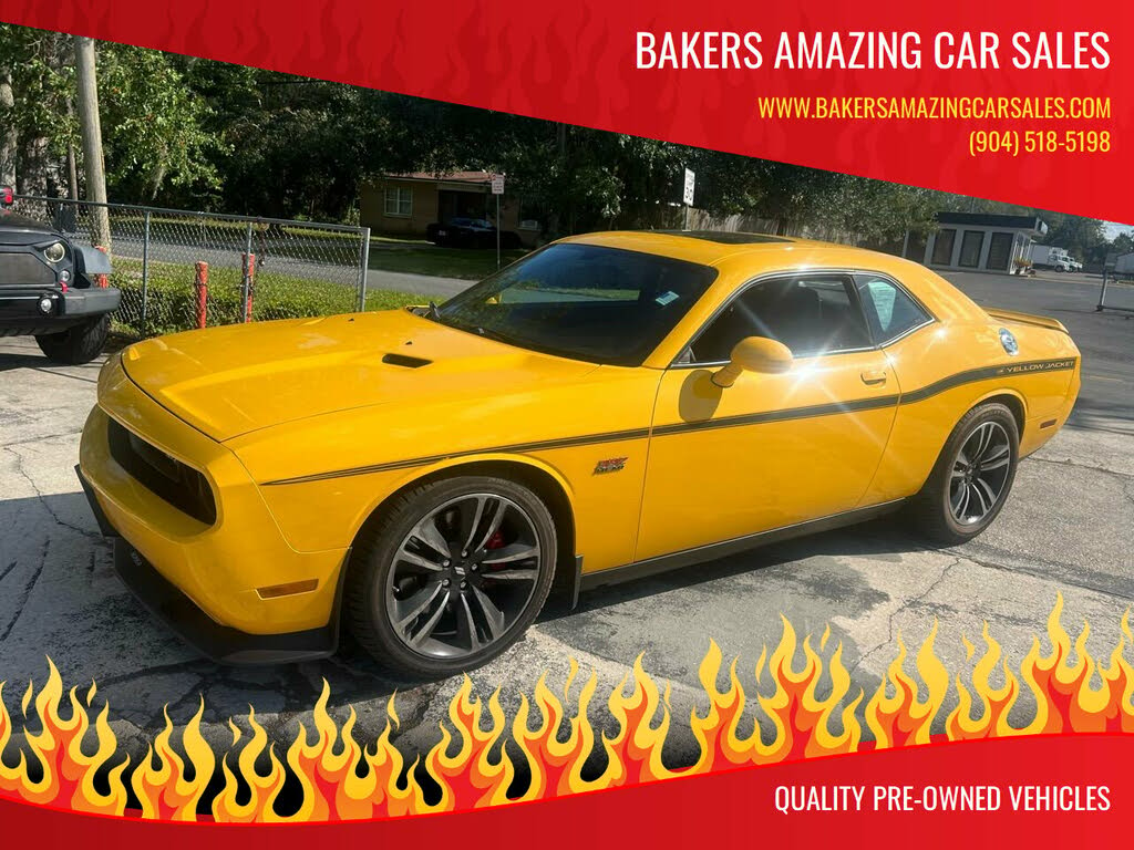 Dodge challenger yellow shop jacket for sale