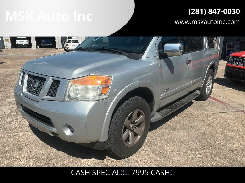 Used 2008 Nissan Armada SE for Sale in Houston TX CarGurus