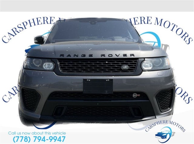 2017 Land Rover Range Rover Sport V8 SVR 4WD