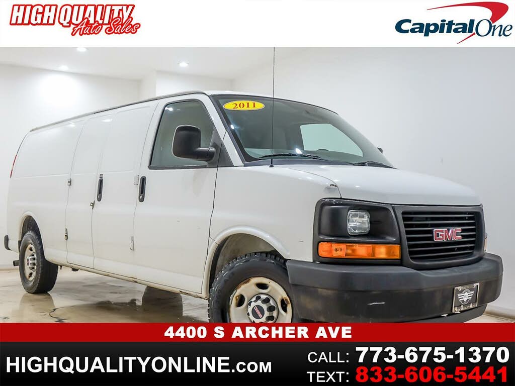 2012 gmc savana shop 2500 work van