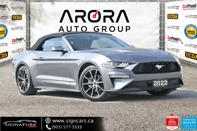 Ford Mustang EcoBoost Convertible RWD 2022