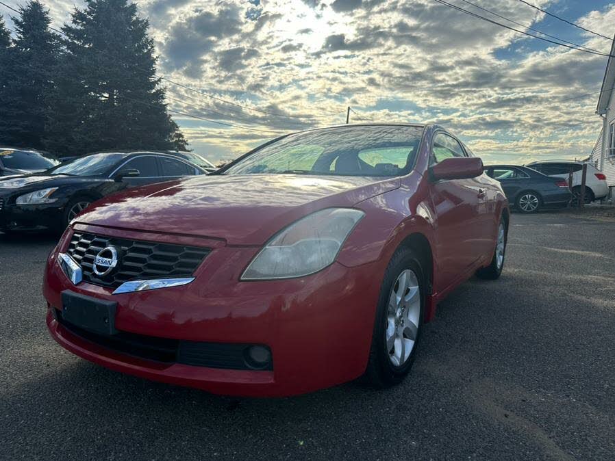 nissan altima coupe red interior
