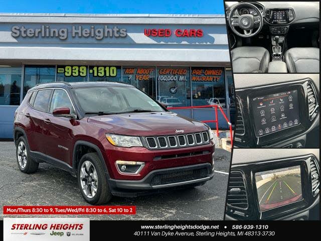 Pre-Owned 2018 Jeep Compass Latitude 4×4 Sport Utility in Detroit