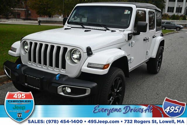 New 2023 Jeep Wrangler 4xe Sahara Sport Utility in Evanston #NJ1607